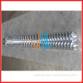 cincinnati bimetallic parallel twin screw and barrel for PVC
